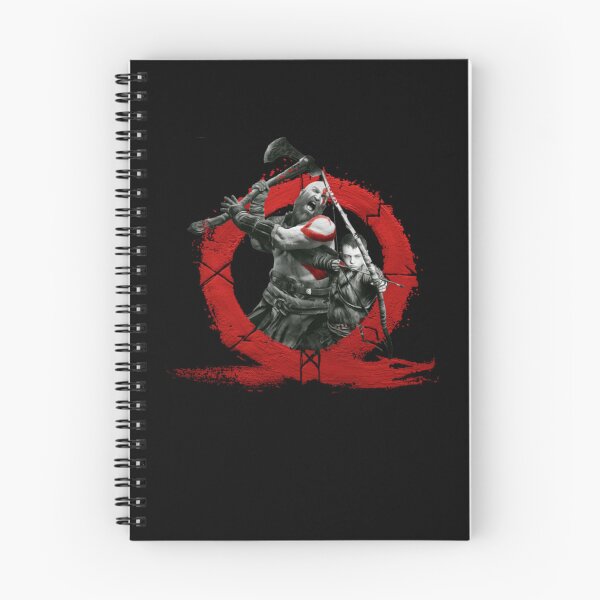 Item preview, Kratos and Atreus  designed and sold by iconiicc.