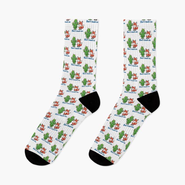 Item preview, Don't Touch Me Cactus Fox designed and sold by Pollock.