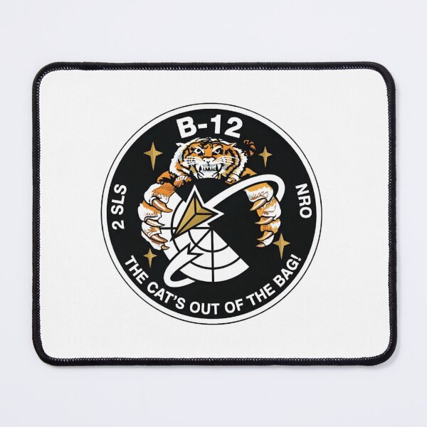Item preview, NRO Space Mission Patch: "The Cat's Out of the Bag" designed and sold by CharlieDesings.
