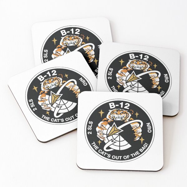 Item preview, NRO Space Mission Patch: "The Cat's Out of the Bag" designed and sold by CharlieDesings.
