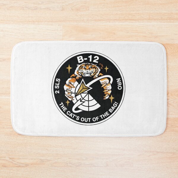 Item preview, NRO Space Mission Patch: "The Cat's Out of the Bag" designed and sold by CharlieDesings.