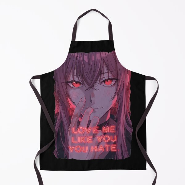 Item preview, Love Me Like You Hate Me Edgy Yandere Anime Girl Neon Aesthetic designed and sold by ConfuseLab Shop.