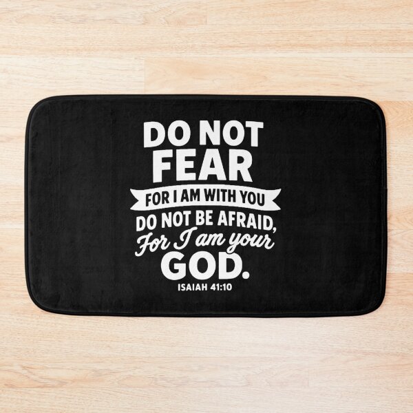Item preview, Isaiah 41:10 Do Not Be Afraid For I Am Your God designed and sold by plushism.
