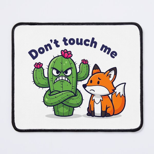 Item preview, Cactus Fox Cartoon Design designed and sold by Pollock.