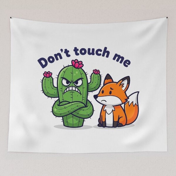 Item preview, Cactus Fox Cartoon Design designed and sold by Pollock.
