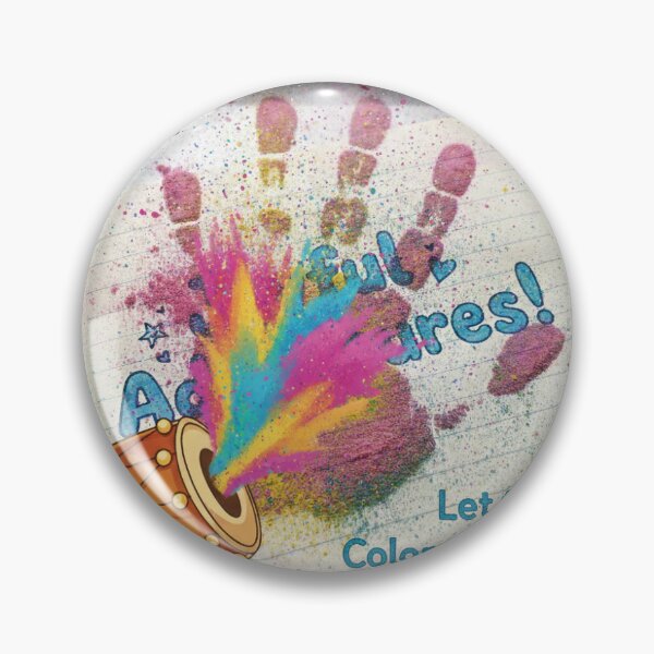 Item preview, Caption: “Let the Colors Begin!” designed and sold by STICKERS FOR SALE NOW.
