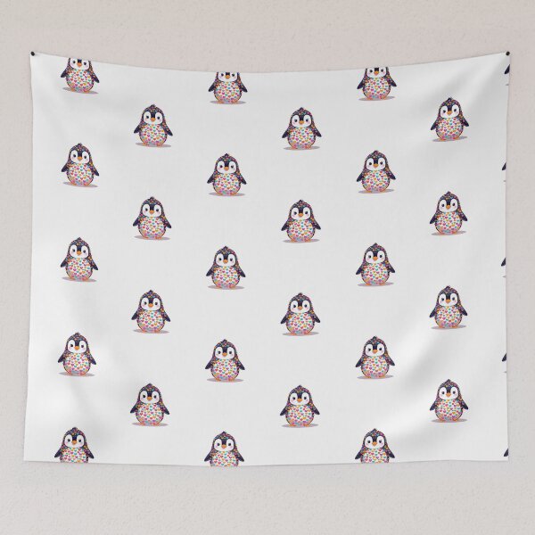 Item preview, Cute Penguin covered in Hearts designed and sold by Soulstar Designs.