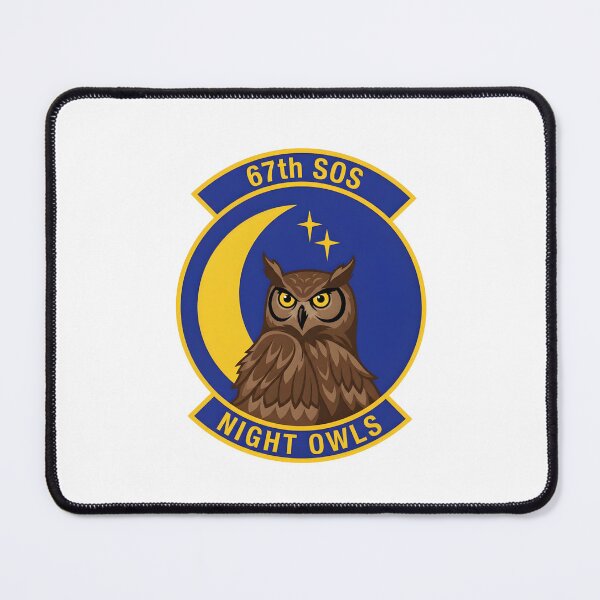 Item preview, Official Emblem of the 67th Special Operations Squadron "Night Owls" designed and sold by CharlieDesings.