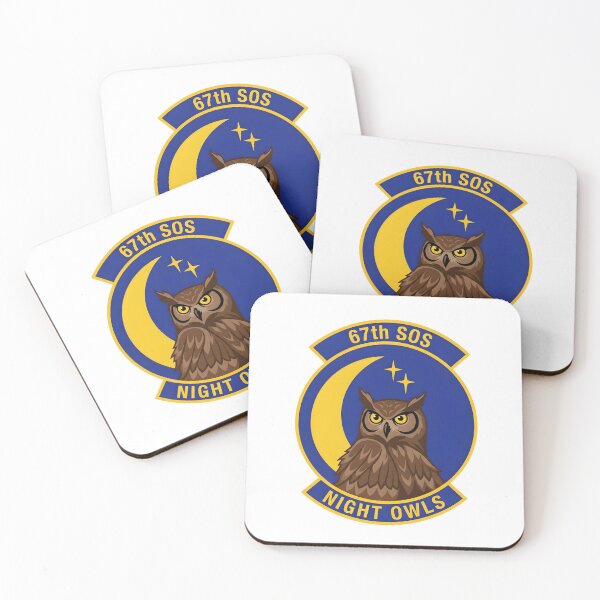 Item preview, Official Emblem of the 67th Special Operations Squadron "Night Owls" designed and sold by CharlieDesings.