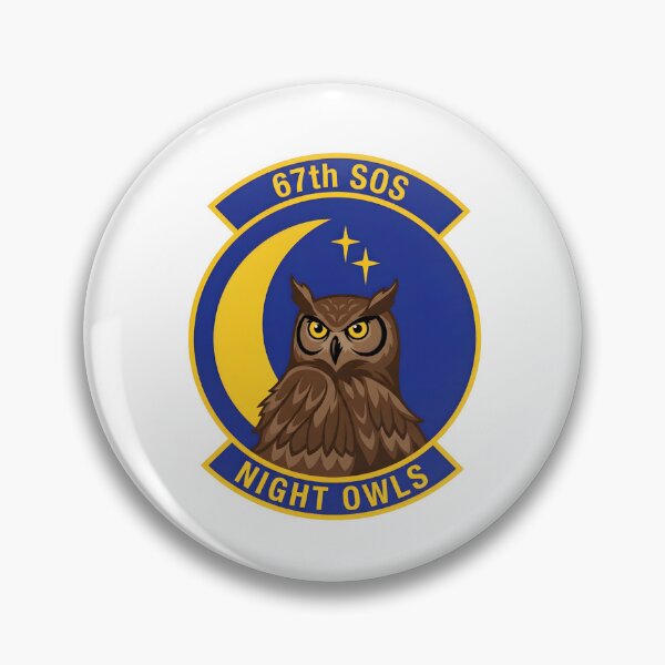 Item preview, Official Emblem of the 67th Special Operations Squadron "Night Owls" designed and sold by CharlieDesings.