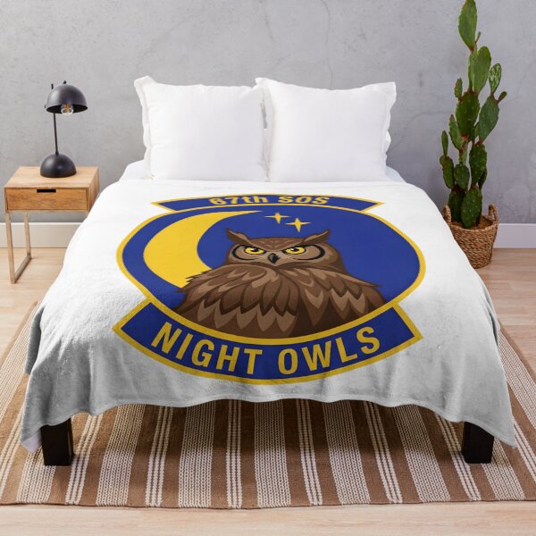 Item preview, Official Emblem of the 67th Special Operations Squadron "Night Owls" designed and sold by CharlieDesings.