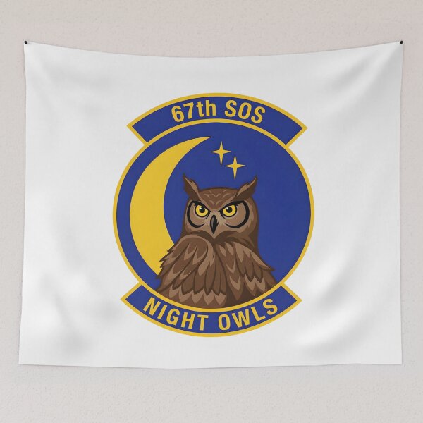 Item preview, Official Emblem of the 67th Special Operations Squadron "Night Owls" designed and sold by CharlieDesings.