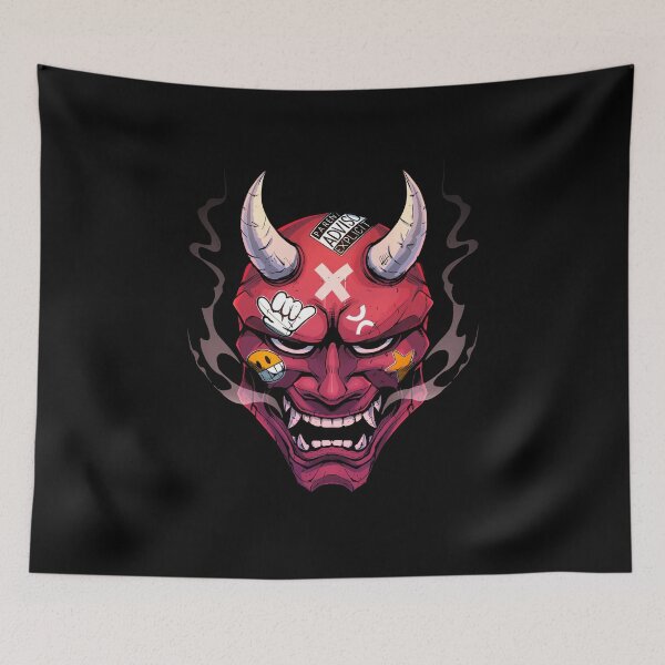 Item preview, Street Oni Mask designed and sold by carbine.