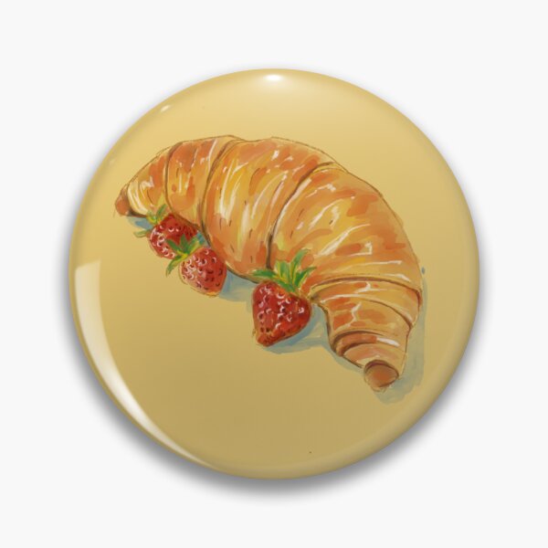 Item preview, Croissant Cake Illustration designed and sold by nicappuccina.
