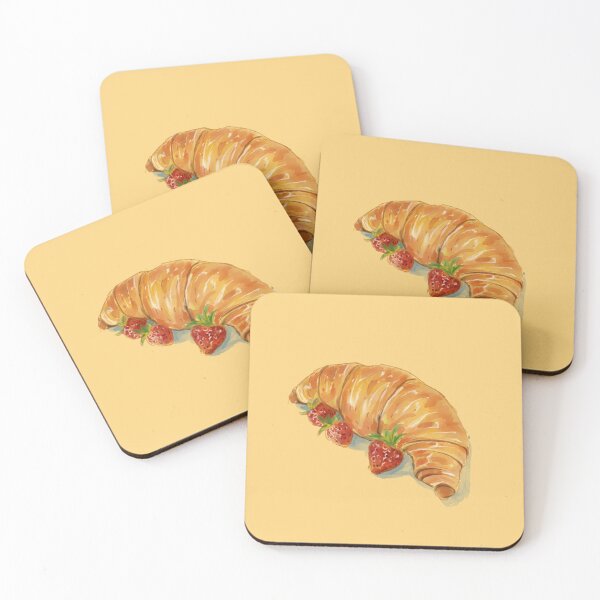 Item preview, Croissant Cake Illustration designed and sold by nicappuccina.