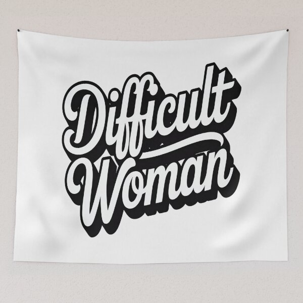 Item preview, Difficult Woman designed and sold by Fastokart.