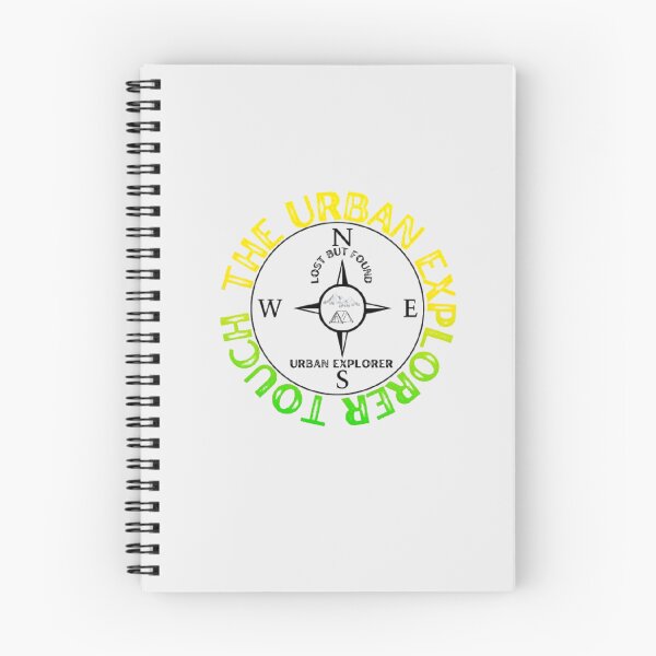 Item preview, Premium Neon Compass Explorer Badge - Unique Urban Adventure Gear designed and sold by The Urban Explorer.