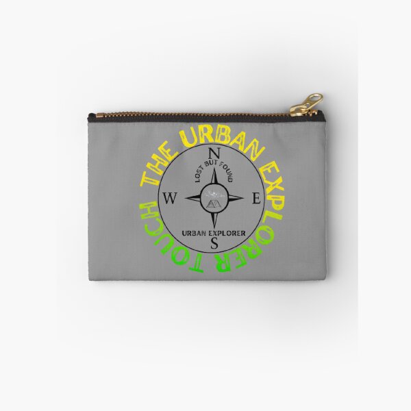 Item preview, Premium Neon Compass Explorer Badge - Unique Urban Adventure Gear designed and sold by The Urban Explorer.