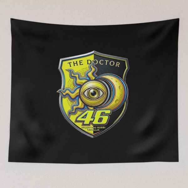 Item preview, Valentino Rossi Iconic Number 46 Racing Artwork designed and sold by enzoade.