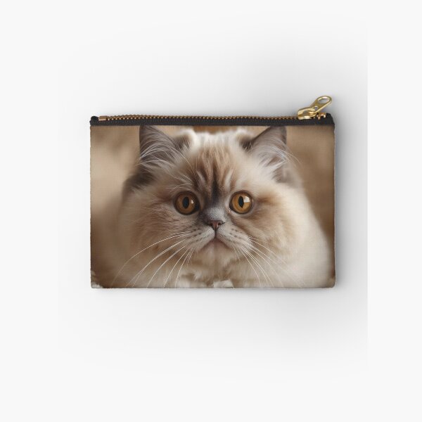Item preview, Soft Plush Portrait Style Ragamuffin Cat – Moonelle Cozy Fluffy Cat Design designed and sold by ArtivaNest.