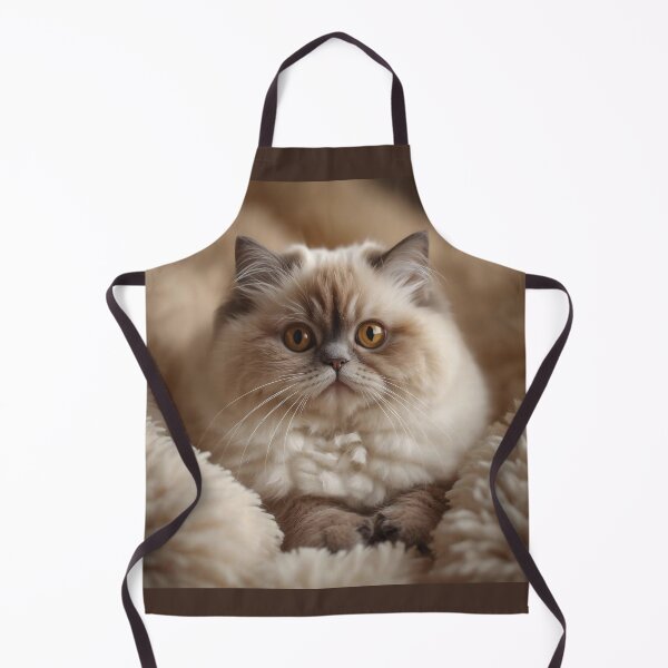 Item preview, Soft Plush Portrait Style Ragamuffin Cat – Moonelle Cozy Fluffy Cat Design designed and sold by ArtivaNest.