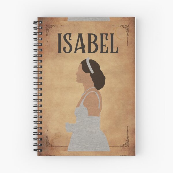 Item preview, Isabel | faceless Character Portrait Parchment Background TSITP designed and sold by bookstackdream.