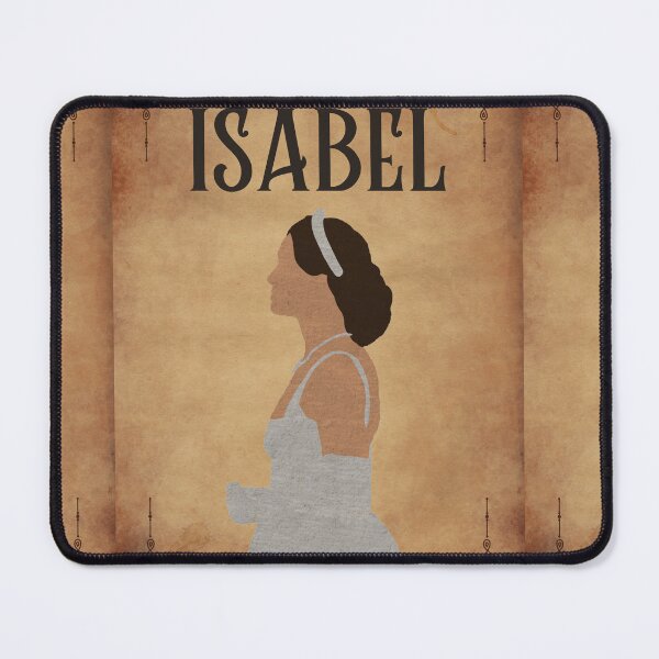 Item preview, Isabel | faceless Character Portrait Parchment Background TSITP designed and sold by bookstackdream.