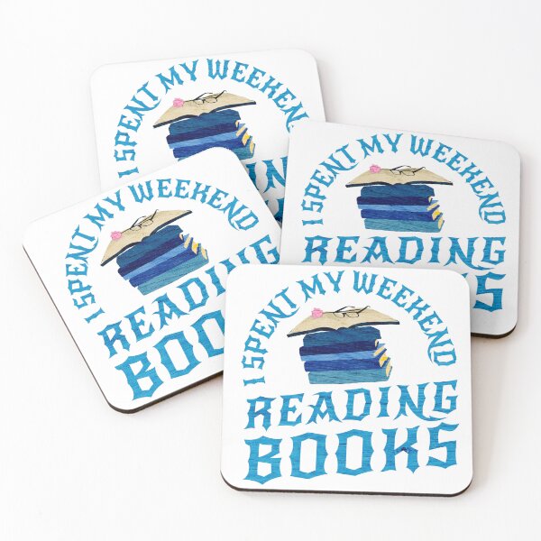 Item preview, I spent my weekend reading books | Gifts for Readers designed and sold by bookstackdream.
