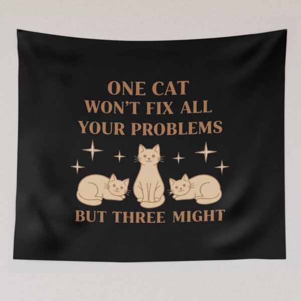 Item preview, Life Is Better With Cats designed and sold by RockitBaby.