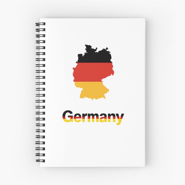 Item preview, Germany Map Silhouette in German Flag Colors designed and sold by Crevadstore .