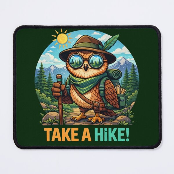 Item preview, Take a Hike – Whimsical Owl Adventure Design designed and sold by Dogandesighn.