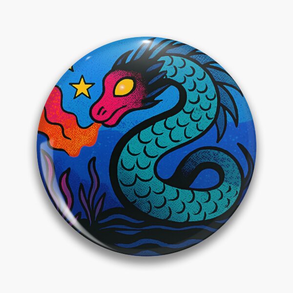 Item preview, Boitatá – The Fiery Serpent of the Depths – Brazilian Mythology #5 designed and sold by Helios Be. Lavsh.