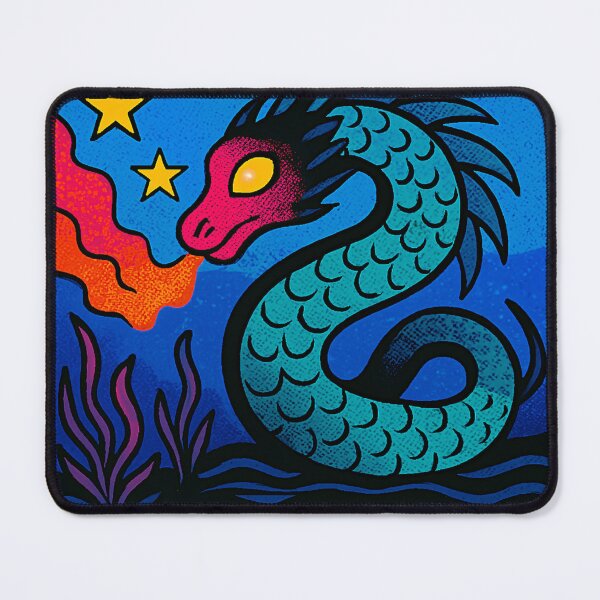 Item preview, Boitatá – The Fiery Serpent of the Depths – Brazilian Mythology #5 designed and sold by Helios Be. Lavsh.