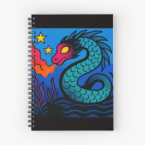 Item preview, Boitatá – The Fiery Serpent of the Depths – Brazilian Mythology #5 designed and sold by Helios Be. Lavsh.