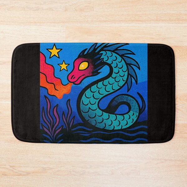 Item preview, Boitatá – The Fiery Serpent of the Depths – Brazilian Mythology #5 designed and sold by Helios Be. Lavsh.