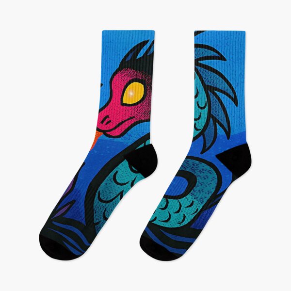 Item preview, Boitatá – The Fiery Serpent of the Depths – Brazilian Mythology #5 designed and sold by Helios Be. Lavsh.