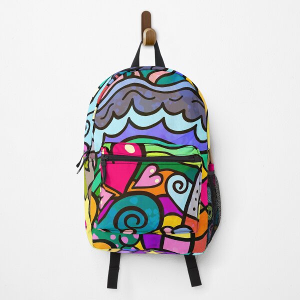 Item preview, Doodle Wonderland Cartoon Wacky Landscape  designed and sold by Prawny.