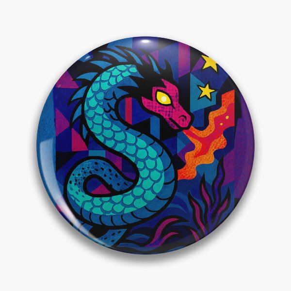 Item preview, Boitatá – The Fiery Serpent of the Depths – Brazilian Mythology #6 designed and sold by Helios Be. Lavsh.