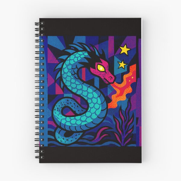 Item preview, Boitatá – The Fiery Serpent of the Depths – Brazilian Mythology #6 designed and sold by Helios Be. Lavsh.