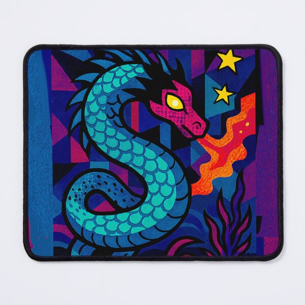 Item preview, Boitatá – The Fiery Serpent of the Depths – Brazilian Mythology #6 designed and sold by Helios Be. Lavsh.