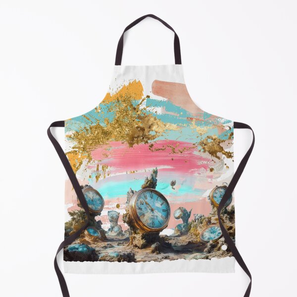 Item preview, The World Where Time Floats – Surreal Dreamscape with Floating Clocks. designed and sold by ChenEngEng.