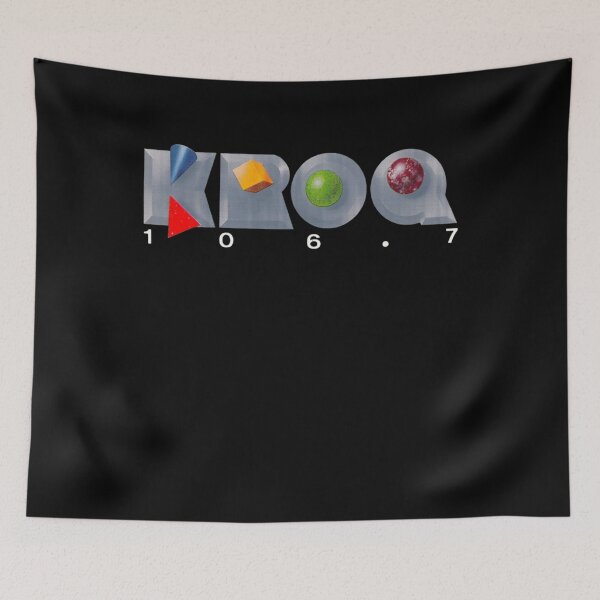Item preview, KROQ 106.7 Los Angeles 80s Alt Rock Radio Station  designed and sold by Pranali Pansare.