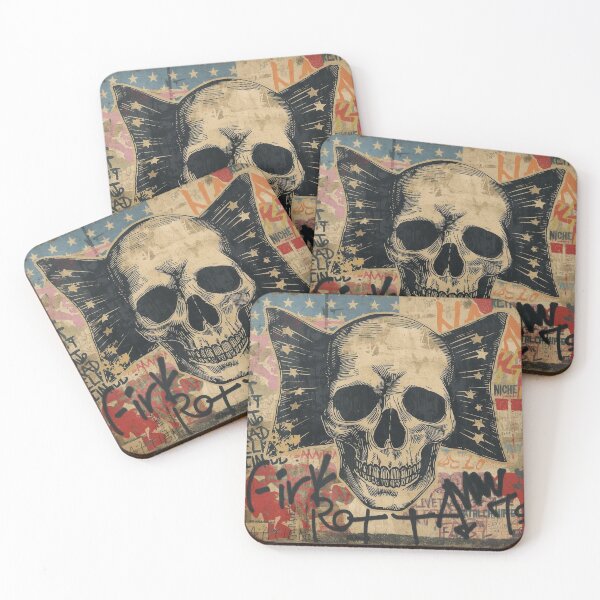 Item preview, USA Flag – Vintage grafiti artistic style designed and sold by ValentinaHramov.