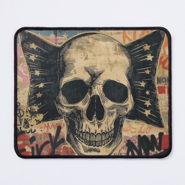 Item preview, USA Flag – Vintage grafiti artistic style designed and sold by ValentinaHramov.