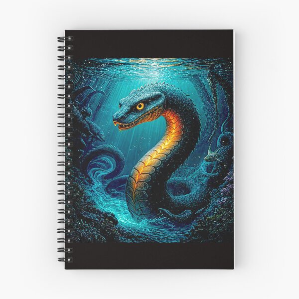 Item preview, Boitatá – The Fiery Serpent of the Depths – Brazilian Mythology #7 designed and sold by Helios Be. Lavsh.
