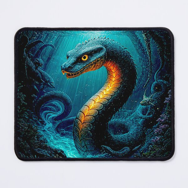 Item preview, Boitatá – The Fiery Serpent of the Depths – Brazilian Mythology #7 designed and sold by Helios Be. Lavsh.