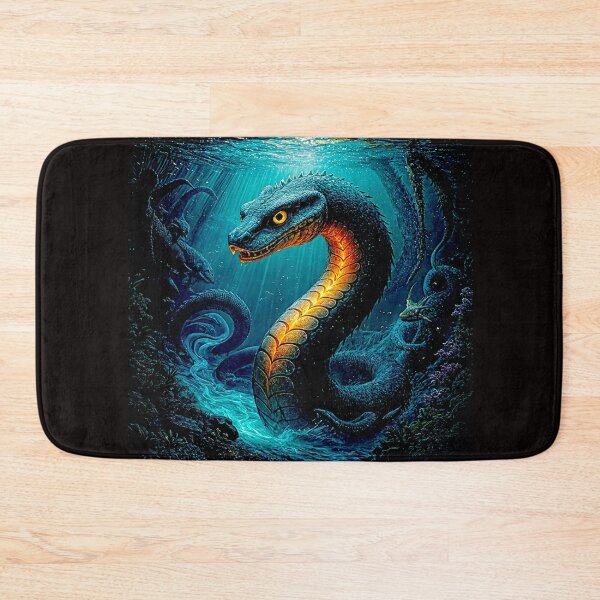 Item preview, Boitatá – The Fiery Serpent of the Depths – Brazilian Mythology #7 designed and sold by Helios Be. Lavsh.