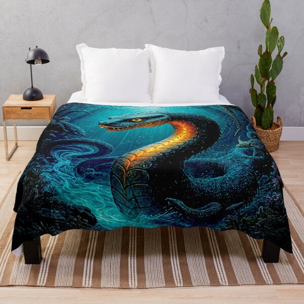 Item preview, Boitatá – The Fiery Serpent of the Depths – Brazilian Mythology #7 designed and sold by Helios Be. Lavsh.