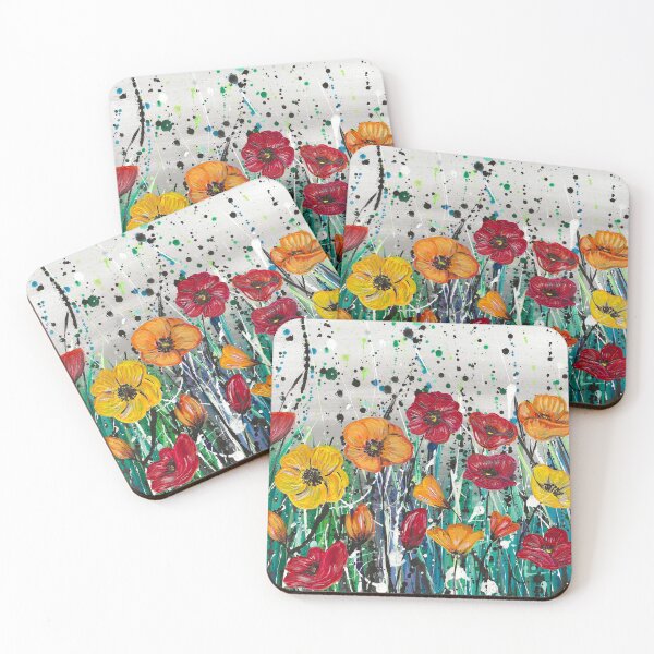 Item preview, Poppies designed and sold by EmmaLCArtShop.