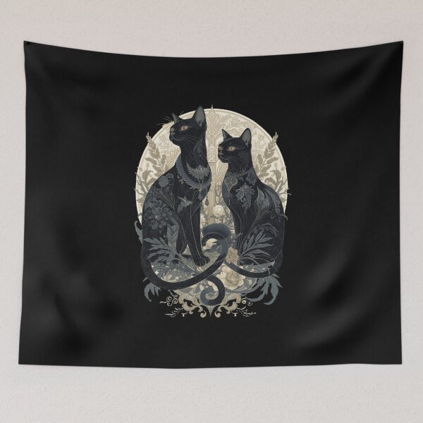 Item preview, Mystical Black Cat Society designed and sold by Zakrytos ★★★★★.